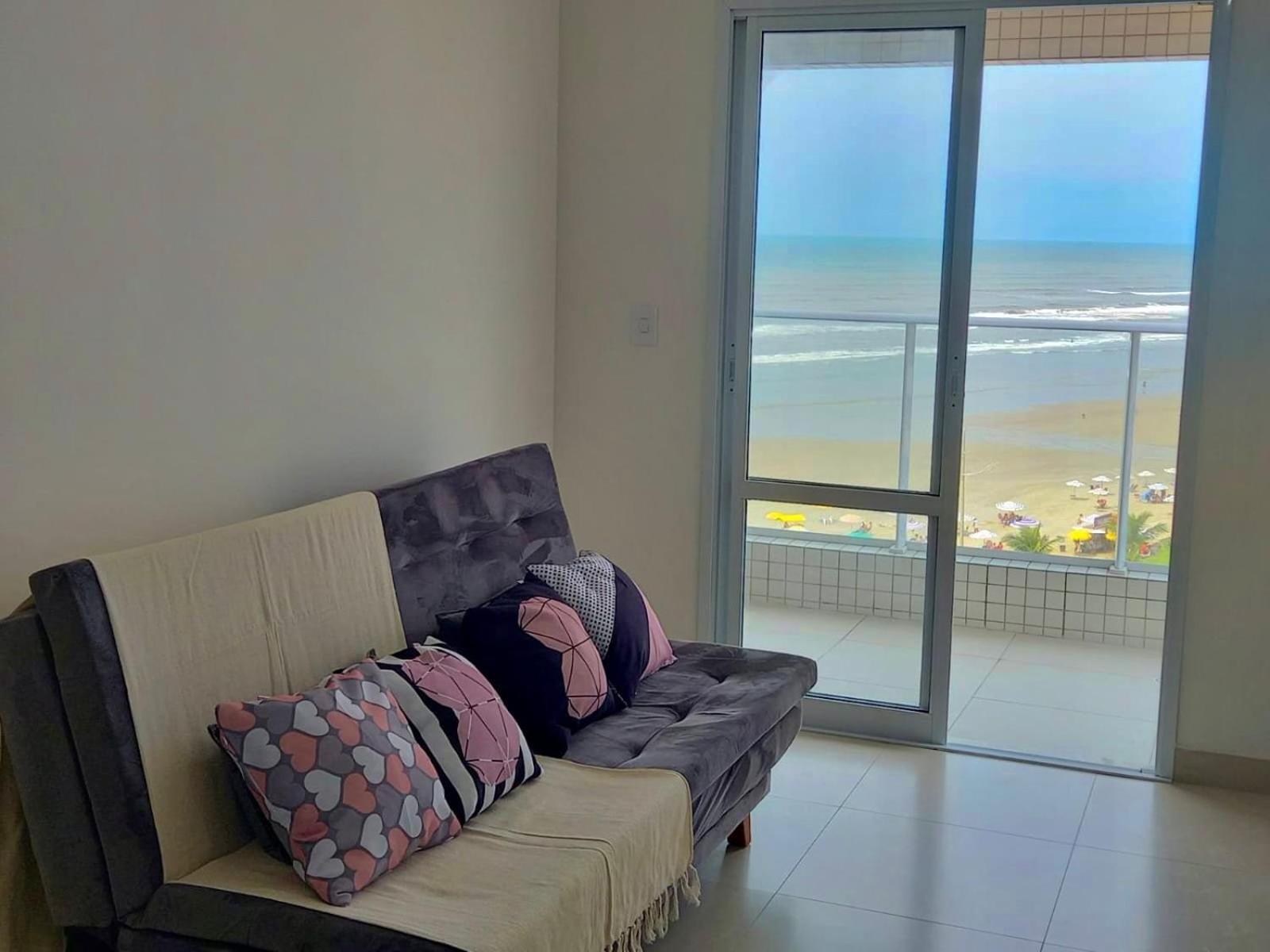 Апартаменты Apartamento Na Praia Grande II - Pe Na Areia Экстерьер фото